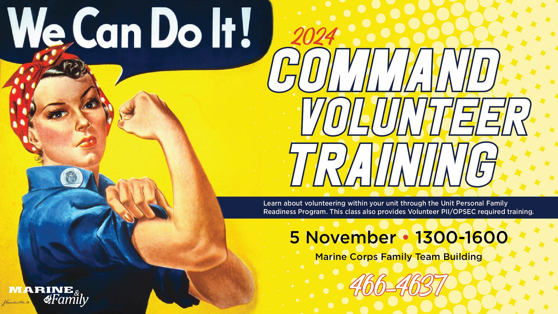 Command Volunteer Training