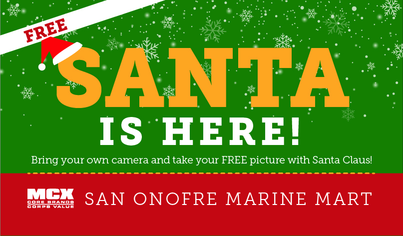 Here Comes Santa Claus: San Onofre Marine Mart