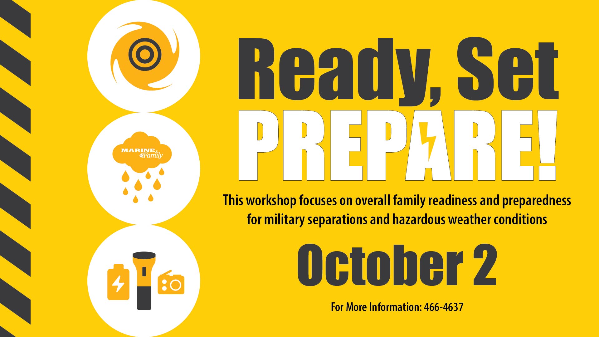 Ready, Set, Prepare