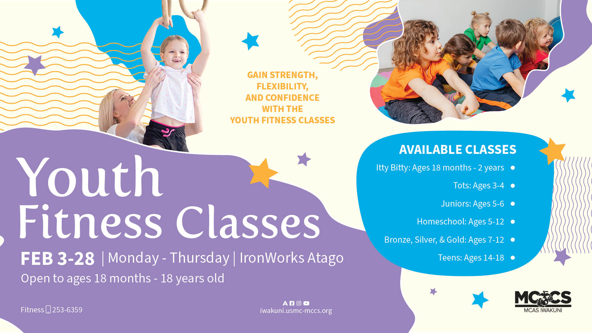 Youth Fitness Classes - February