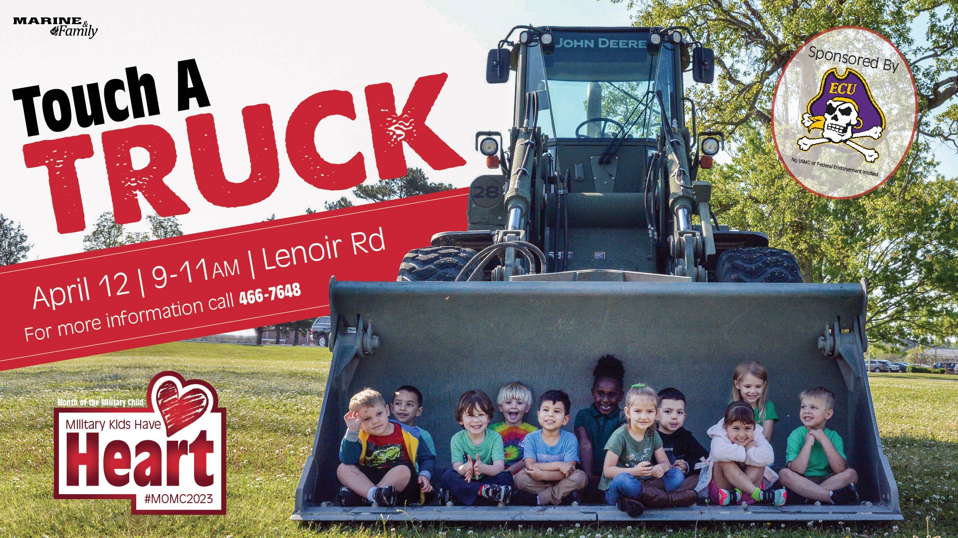 Cherry Point Community Touch a Truck