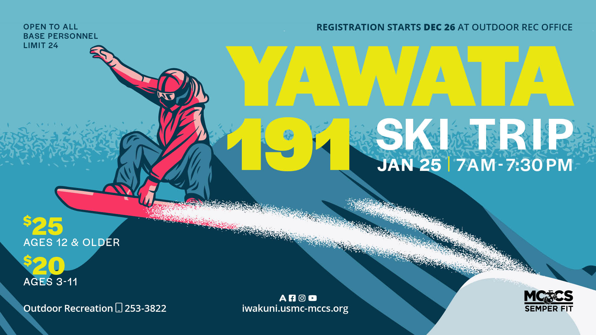 Yawata 191 Ski & Snowboard Trip