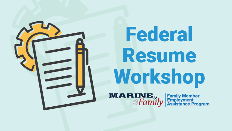 Federal Resume Workshop