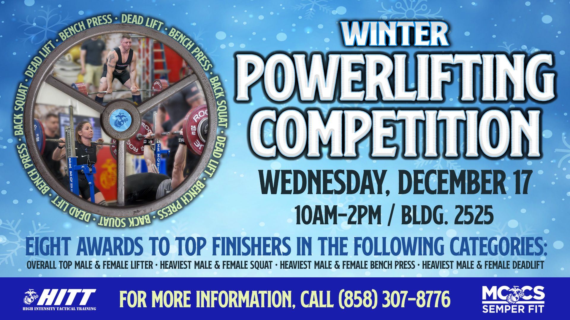 SF Winter Powerlifting Competition