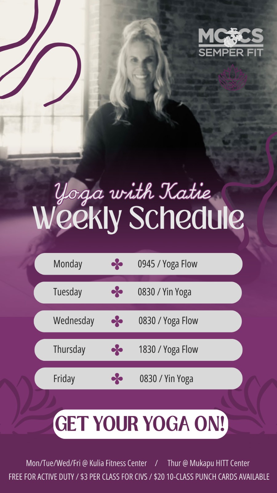 Yoga (Yin) with Katie