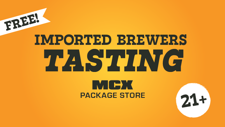 Imported Brewers Tasting – FREE