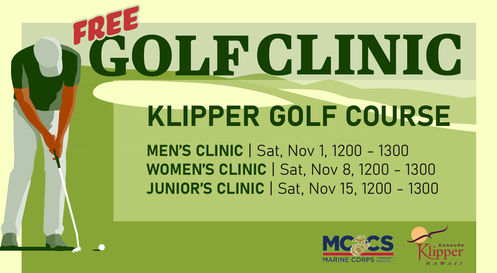 Free Golf Clinic