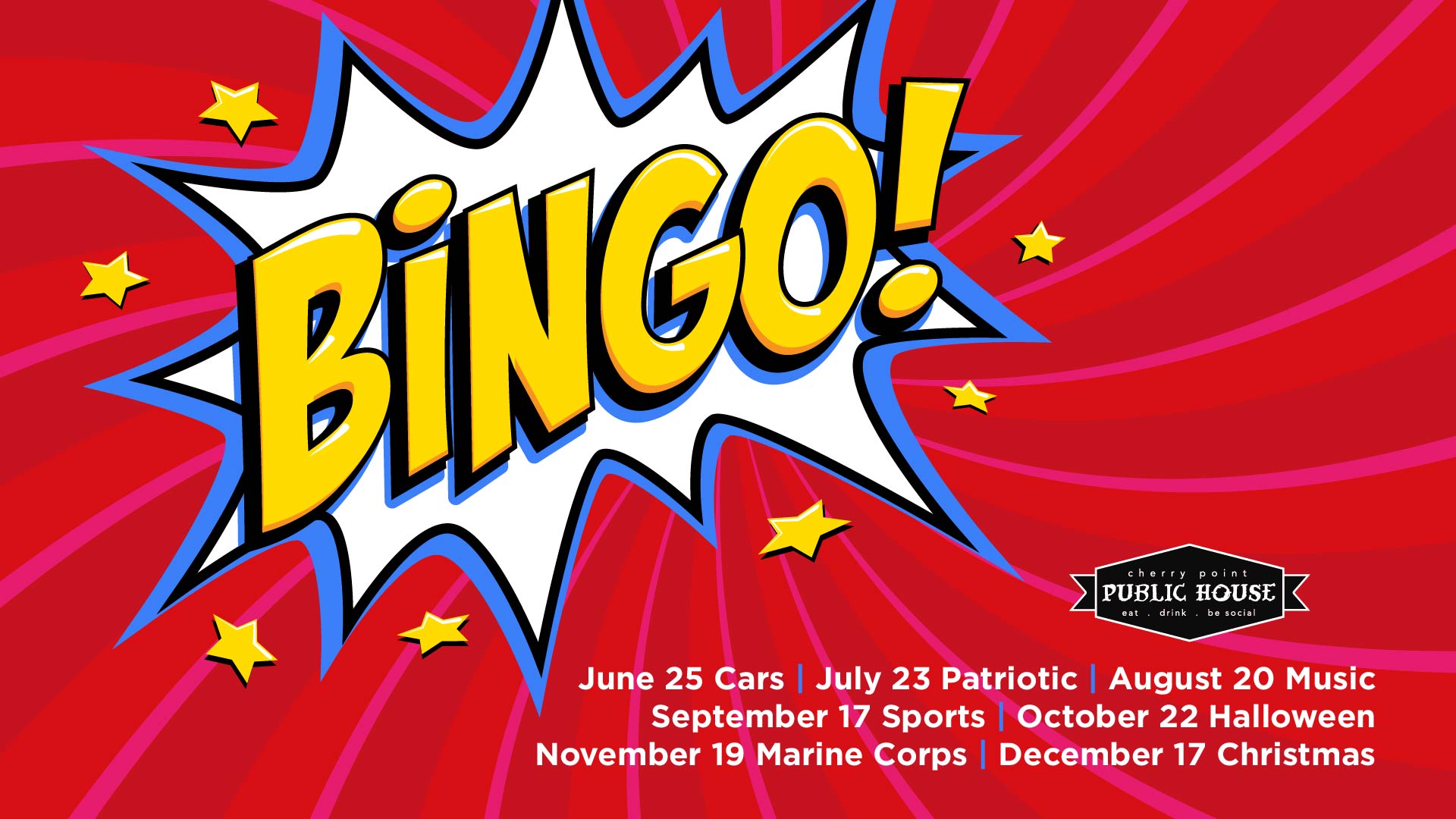 Wednesday Bingo Night