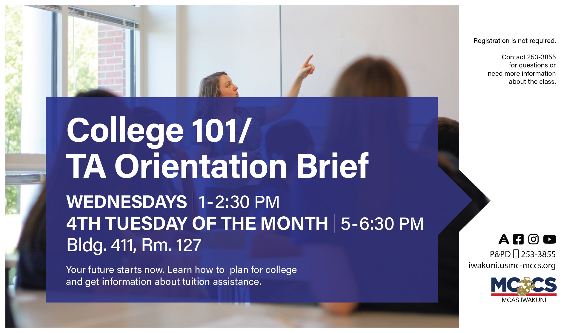College 101 / TA Orientation Brief