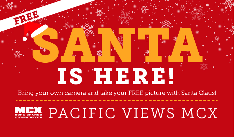 Here Comes Santa Claus: Pacific Views MCX