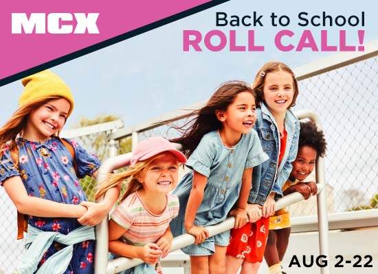 MCX Back to School Roll Call!